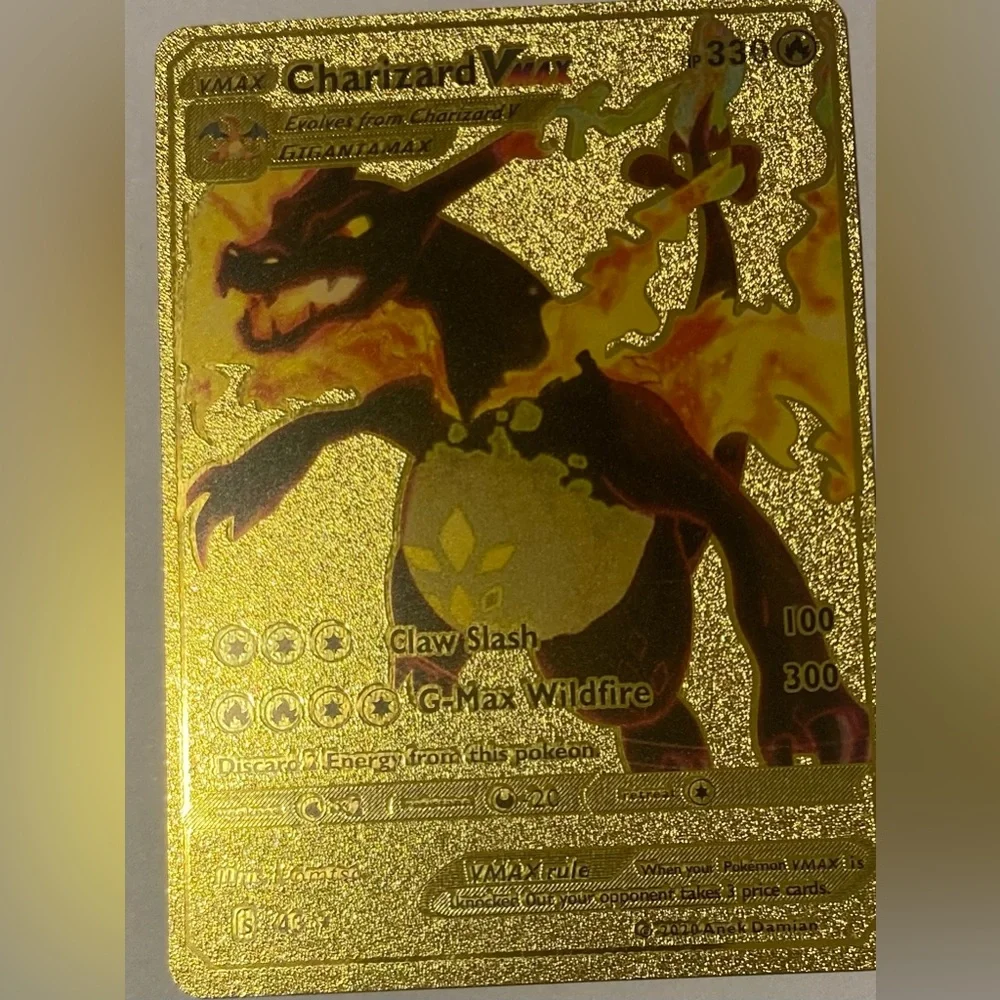 gold pokemon cards charizard vmax Charizard Vmax SWSH261 Pokemon Black Star Promo Card main image 1